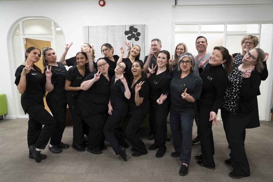 Stratford dental team photo